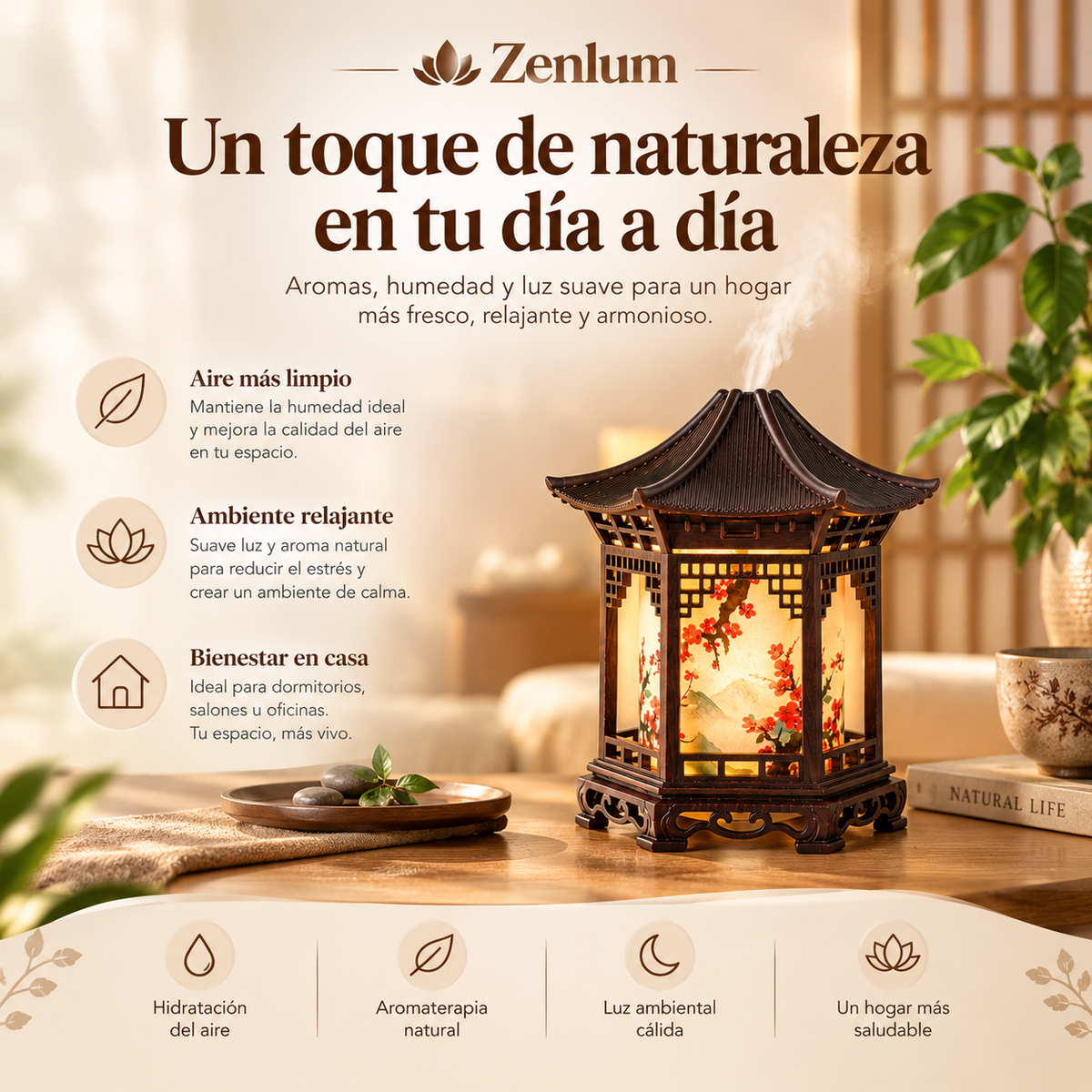Humidificador Japones